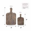blank cutting board - dimension