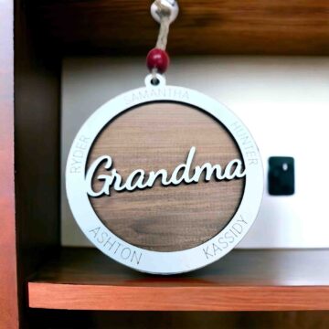 Customized Ornament-Grandma-Hanging