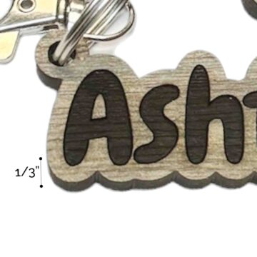 Customized Name Keychain-size2