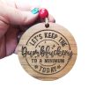 Let’s Keep the Dumbfckery to a Minimum Today Ornament-comparison