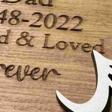 Memorial Ornament-texture front