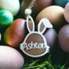 Easter bunny tags-Ashton