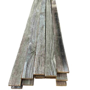 Reclaimed wood strips in various sizes for framing, mosaics, wood art