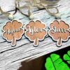 Shamrock Clover Tags for St. Patrick’s Day