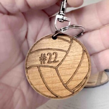 Sports Keychain-volleyball
