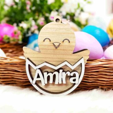 Baby Chick Easter Tag-amira