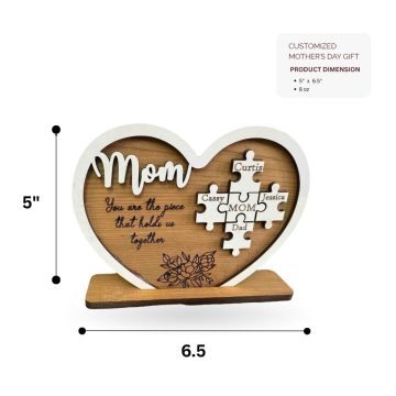 Customized Mother’s Day gift -Dimension
