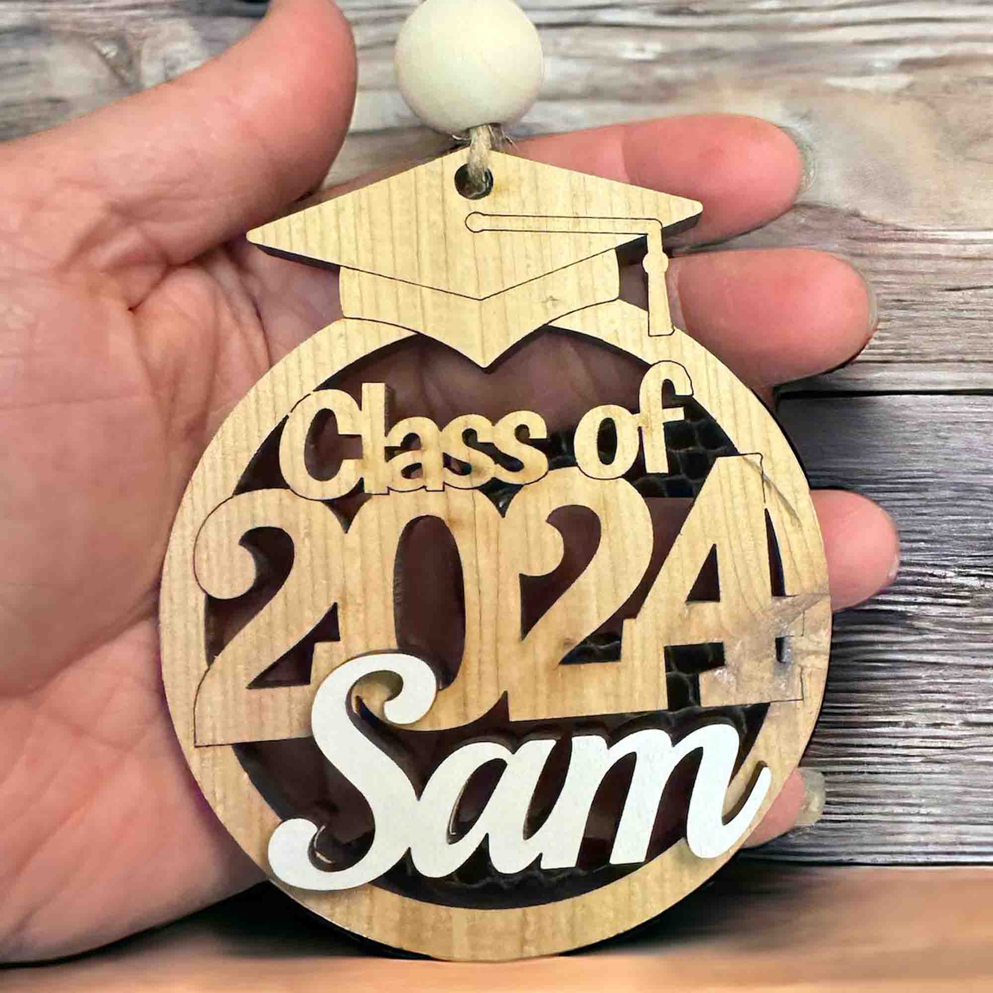 Graduation Car Charm-2