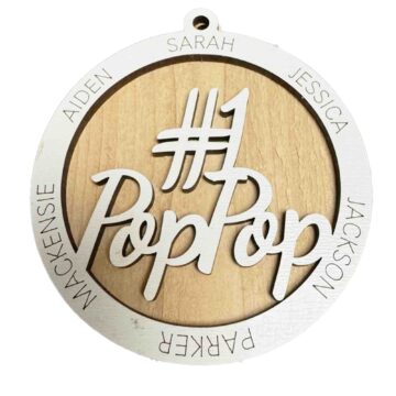 Customized Ornament-PopPop