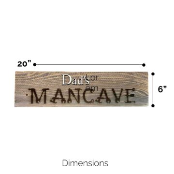 Father's Day Sign-size