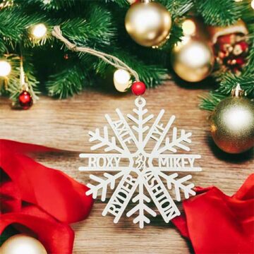Customized-Snowflake-Ornament
