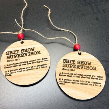 Shitshow-Supervisor-Ornament-2pcs-copy