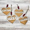 Customized Heart Ornaments-Names