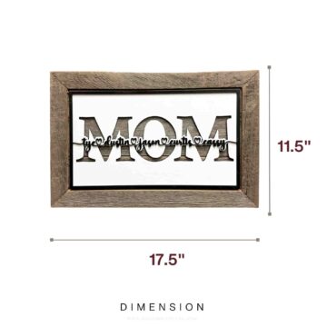 Mom Sign-size