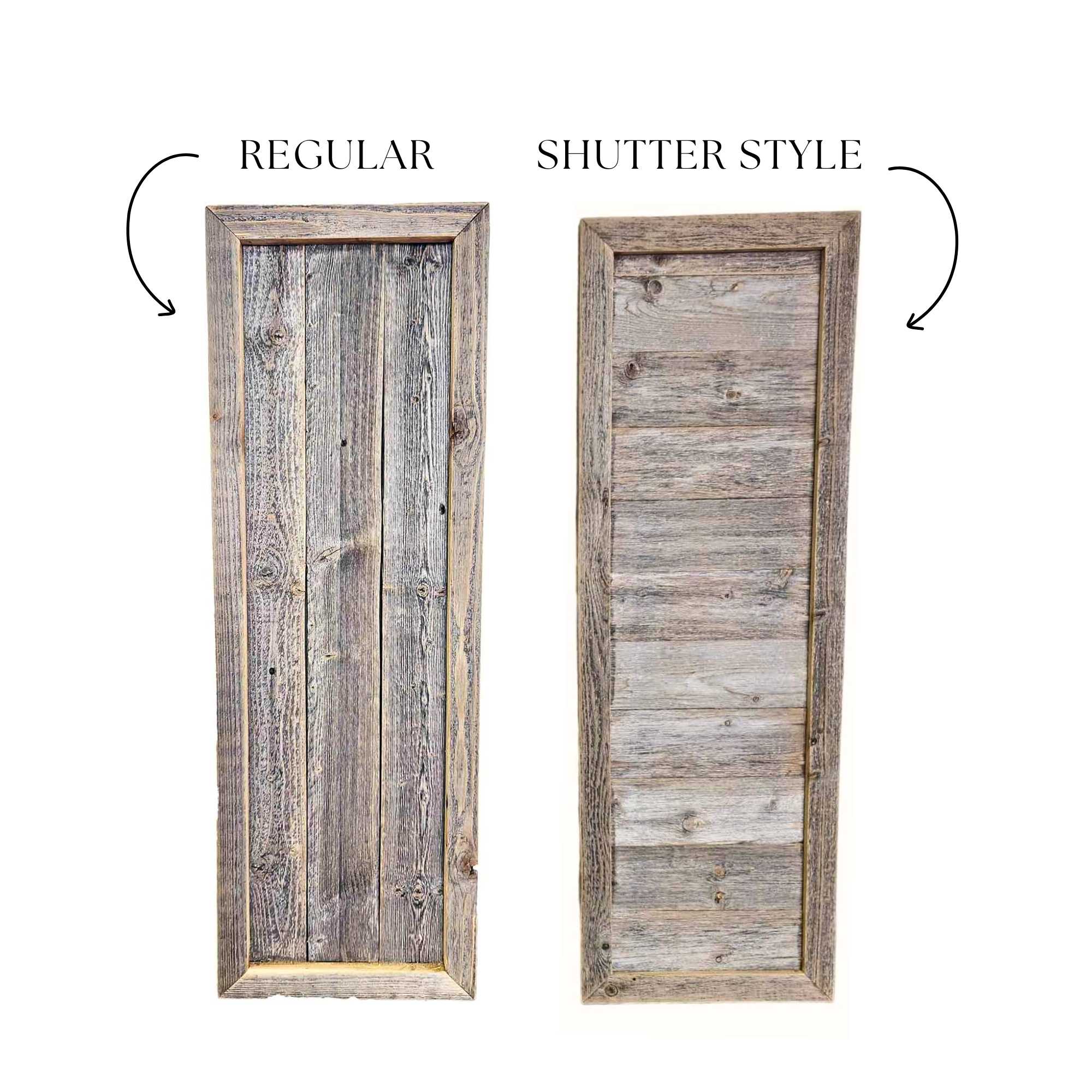 Framed Shutter and Regular